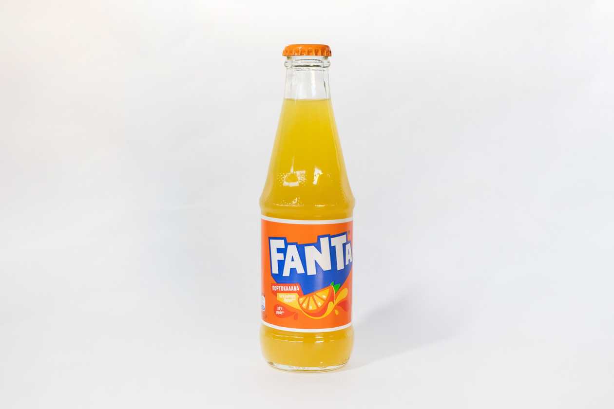 Fanta Glass Bottle