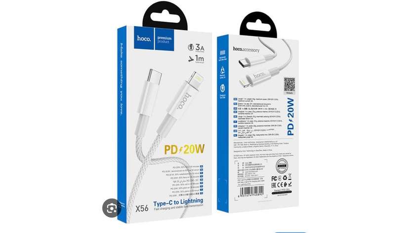 usb cabel hoco X56 cable: ipone port: type-c 20 W code:21