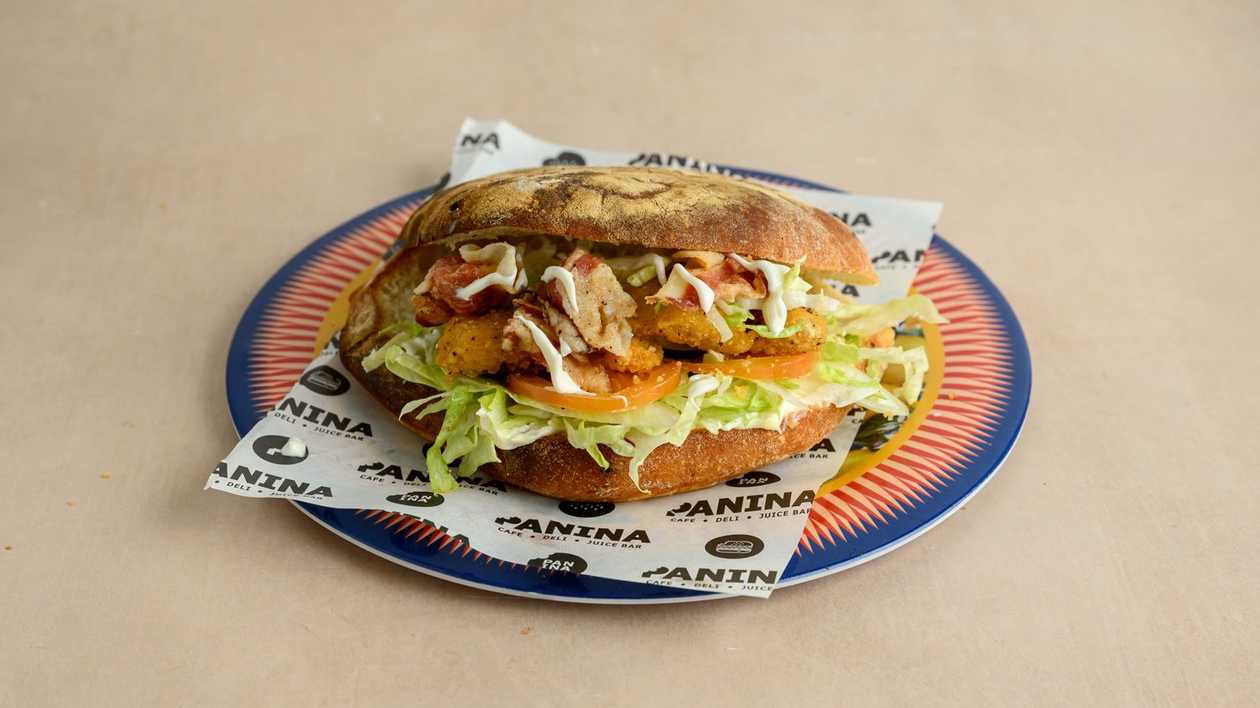 Crispy Chicken + Guanciale Panina