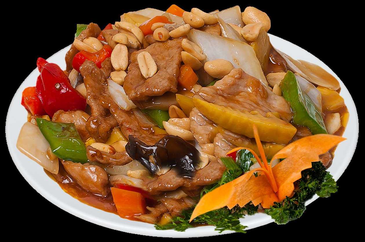 M22. Vepřové kung pao s rýží