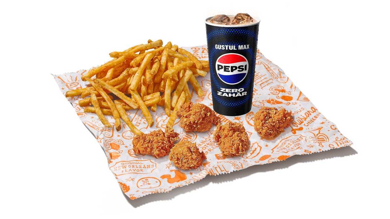 5 pc. Fillet Nuggets Large Meal