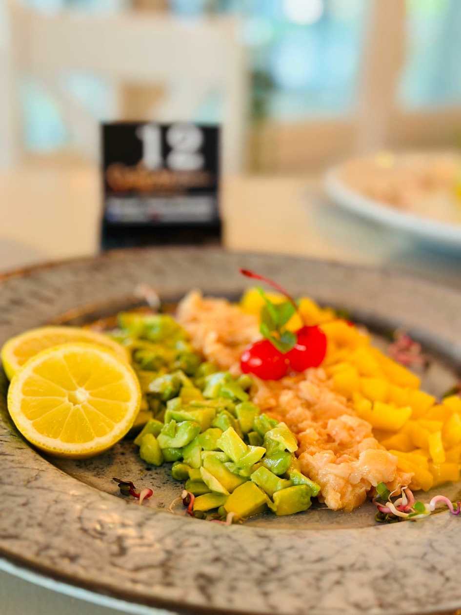 Salmon Tartare with Mango and Avocado