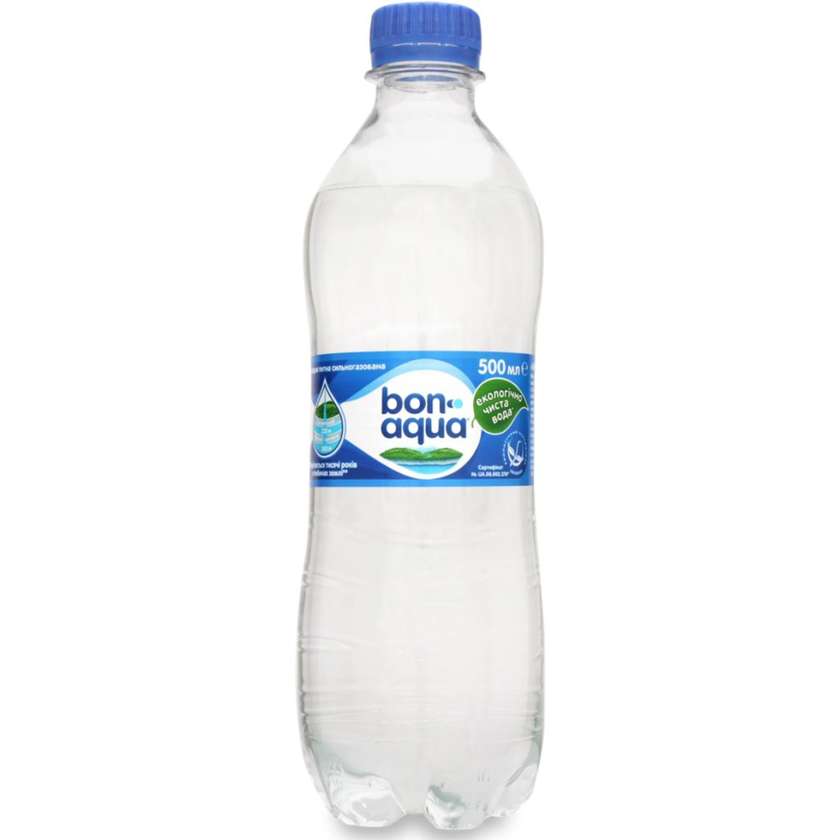 BonAqua с газом (0,5л) ( бут.)