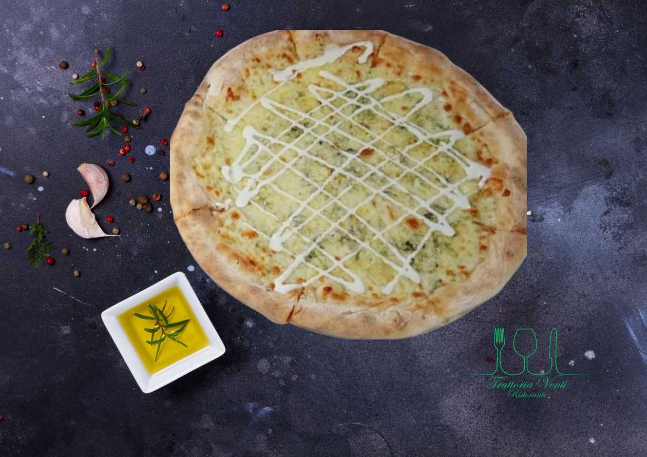 Pizza quattro formaggi