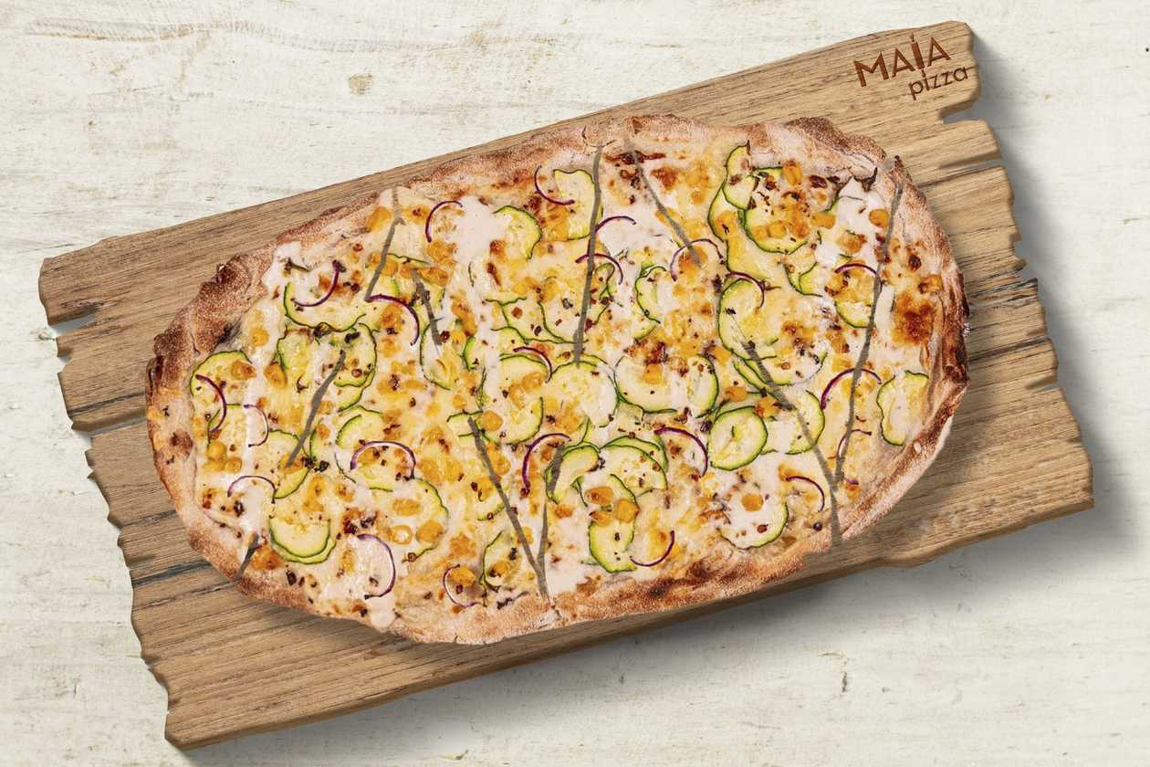 Pinsa Romana cu Zucchine