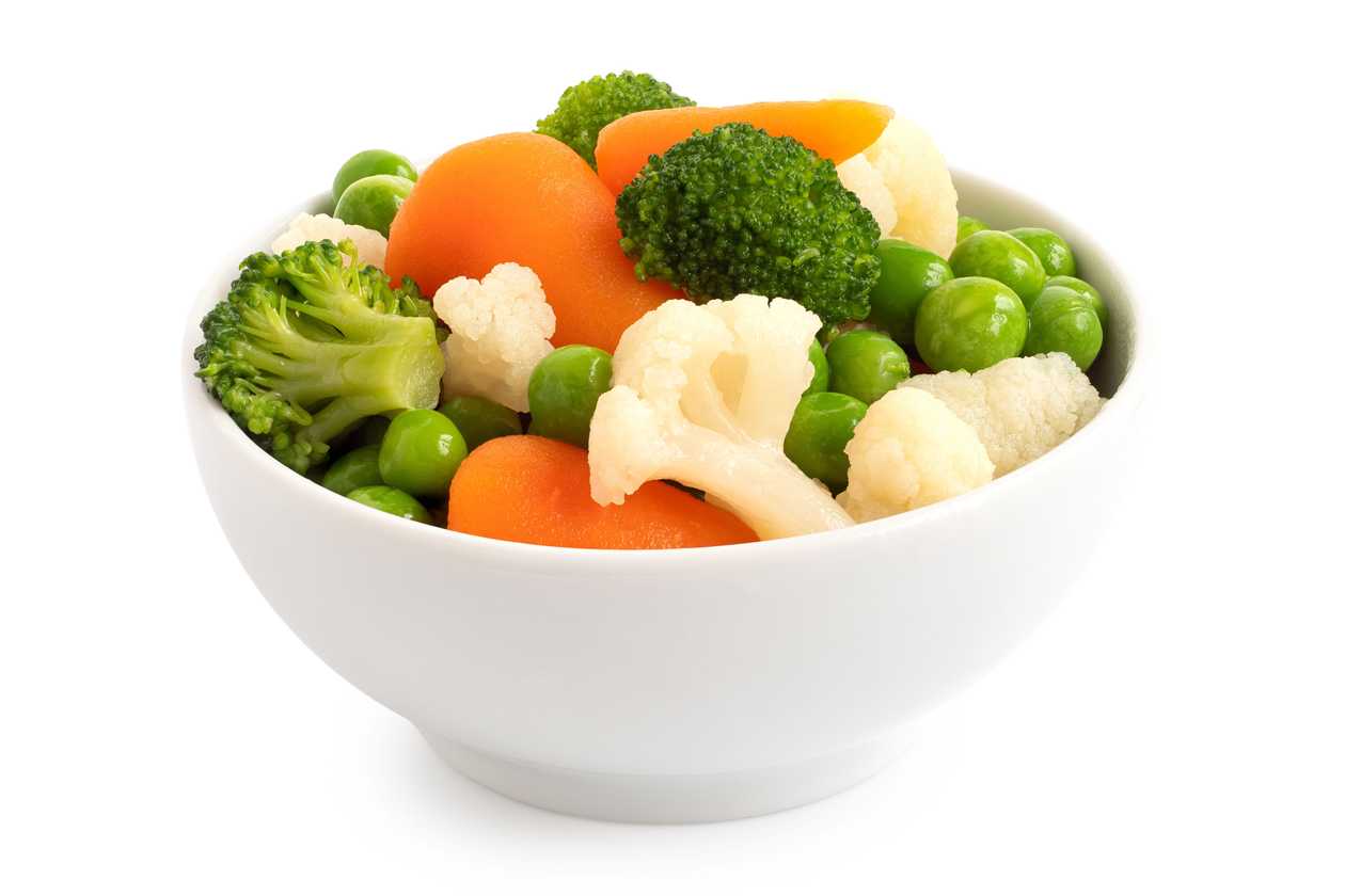 Steamed Organic Vegs