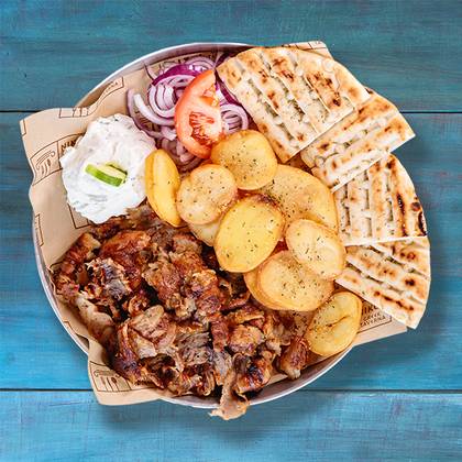 Portie medie gyros de pui