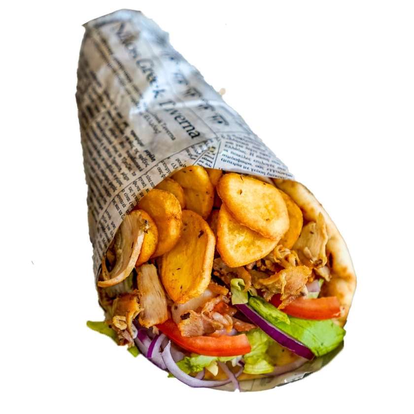Mega Gyros de Pui