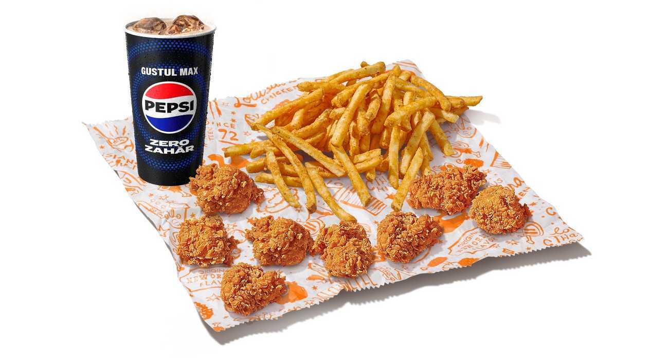 8 pc. Fillet Nuggets Large Meal