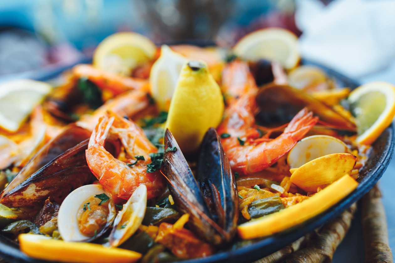 Seafood Paella