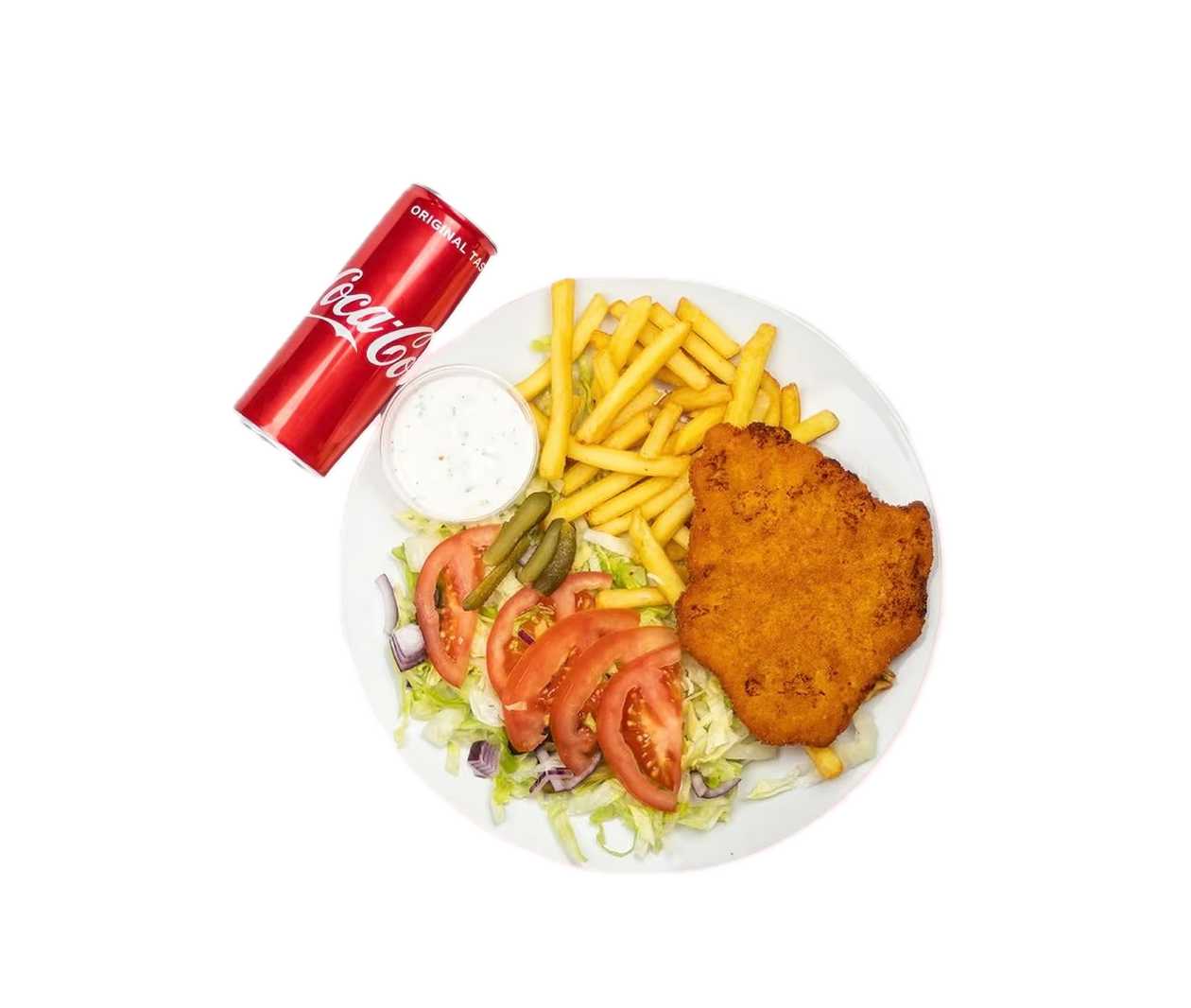 Řízek kureci 2 kus + cola0.3ml
