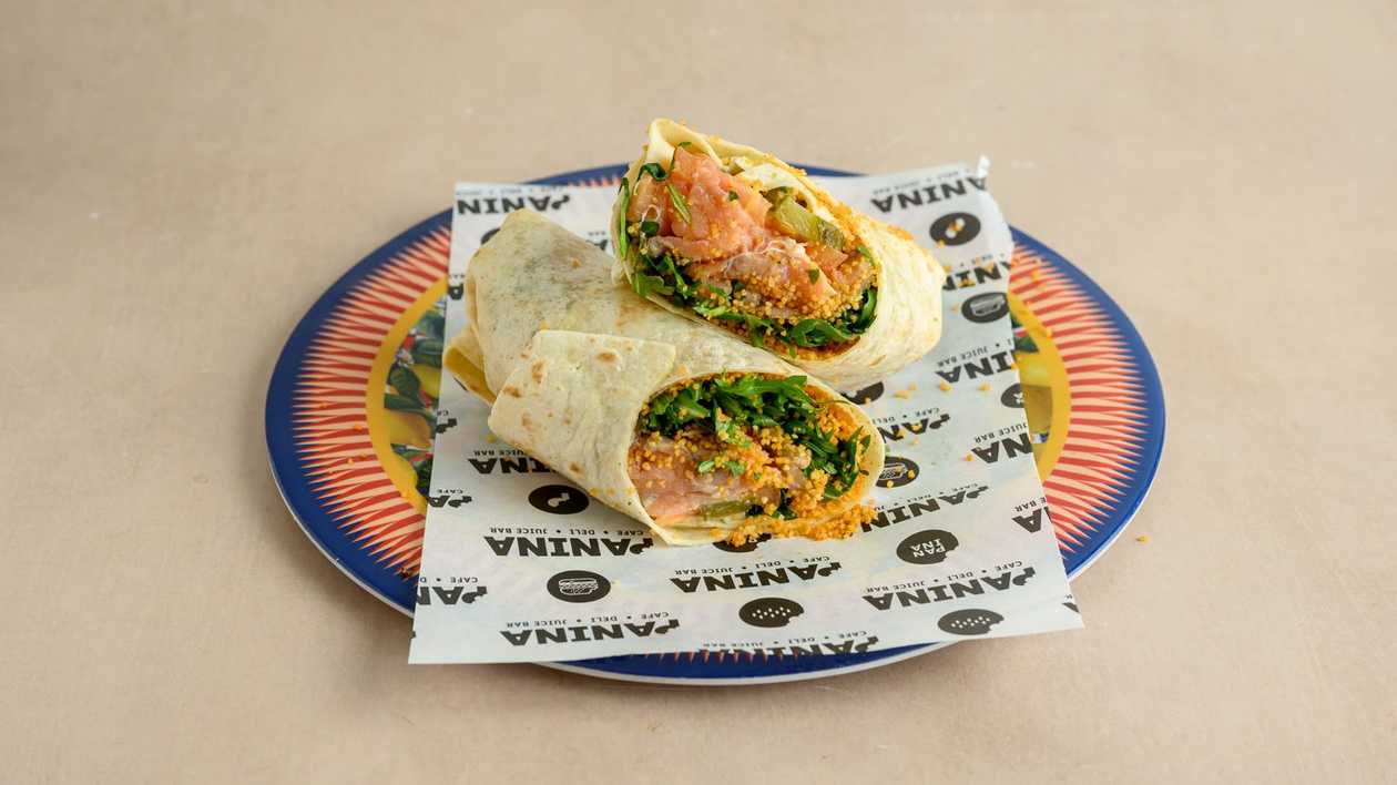 Smoked Salmon Wrap