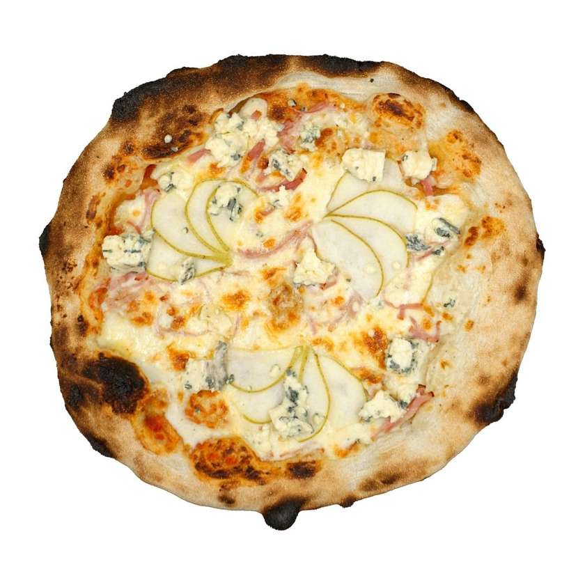 Pizza Napoletana cu pară și gorgonzola