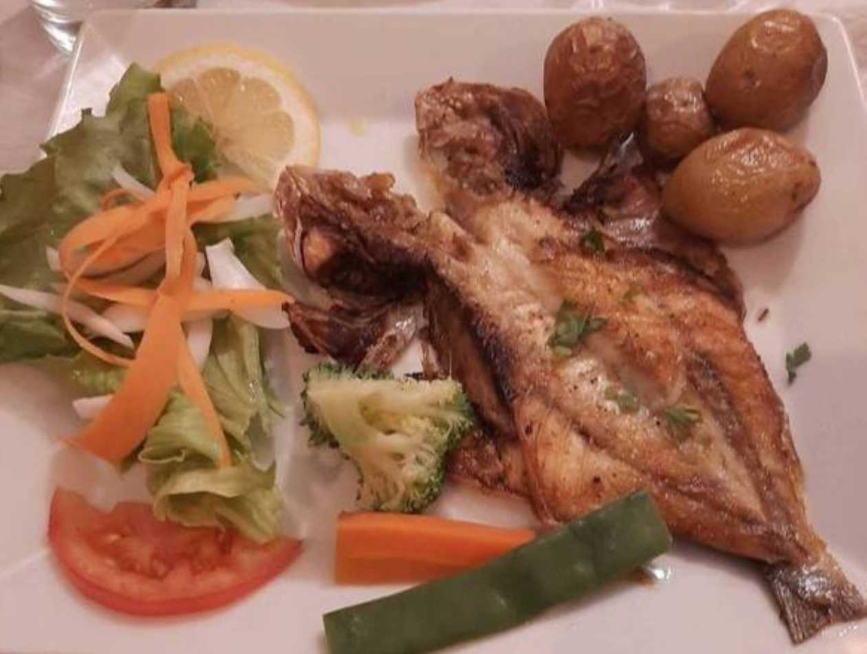 Sea Bream with Vegetables
