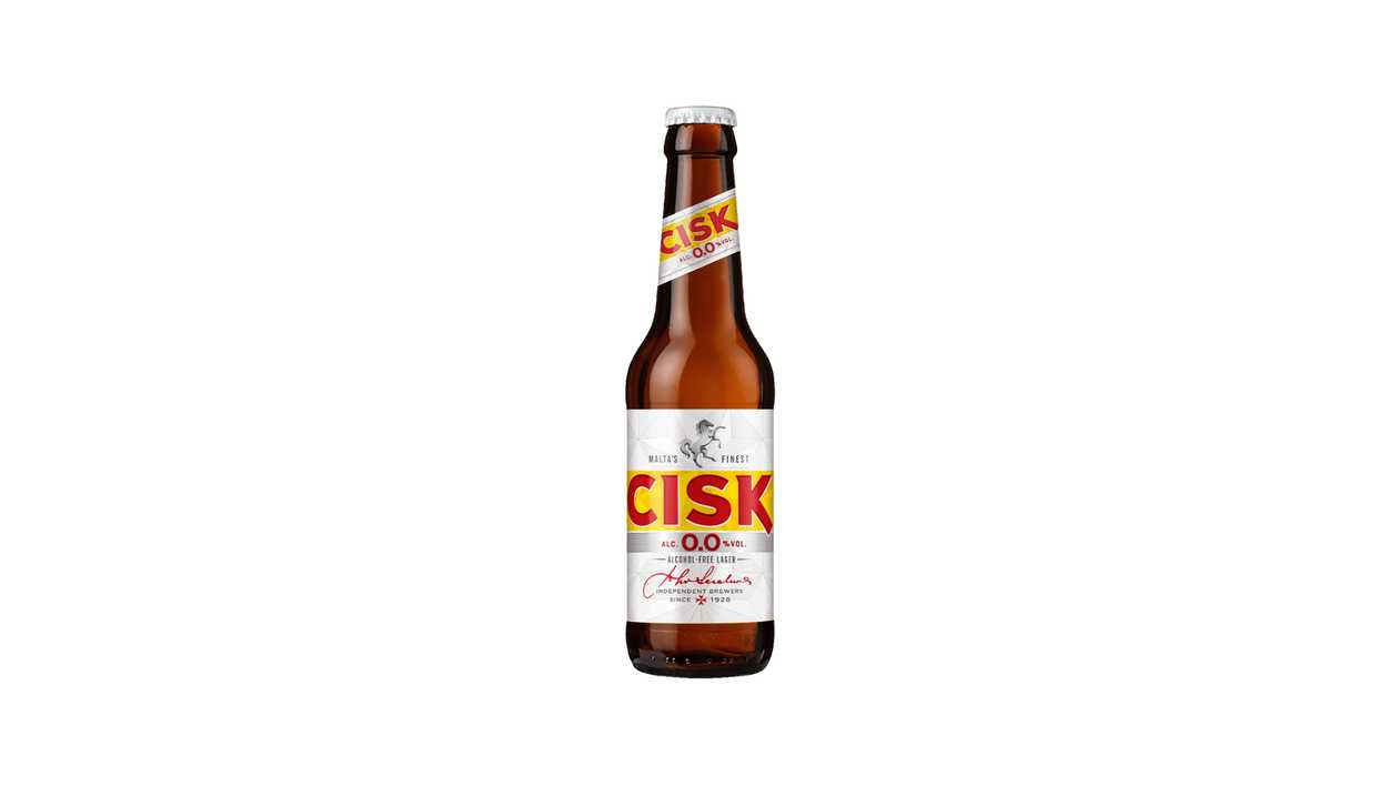 Cisk 0.0% Alcohol Free Lager 250ml
