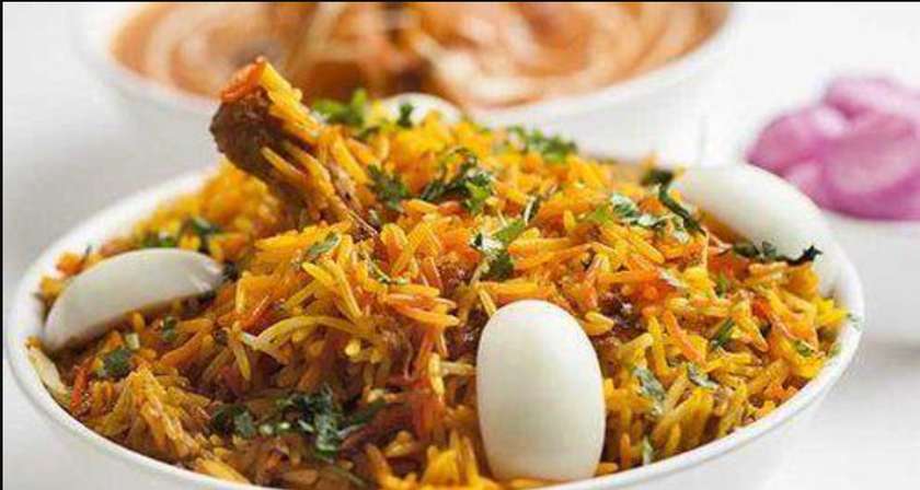 Chicken Biryani on Bone (Dal Menu)