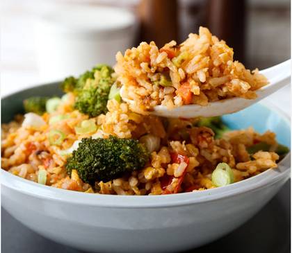 Veg Hongkong Fried Rice