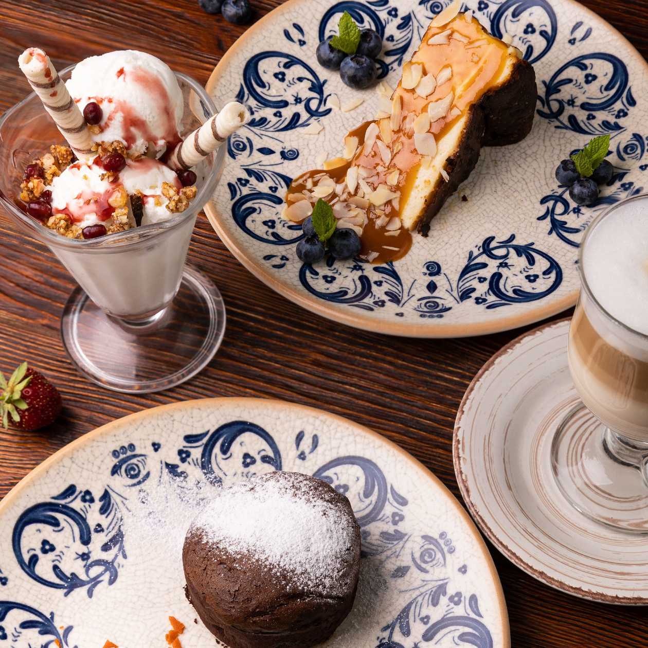 Chocolate Fondant with Ice Cream