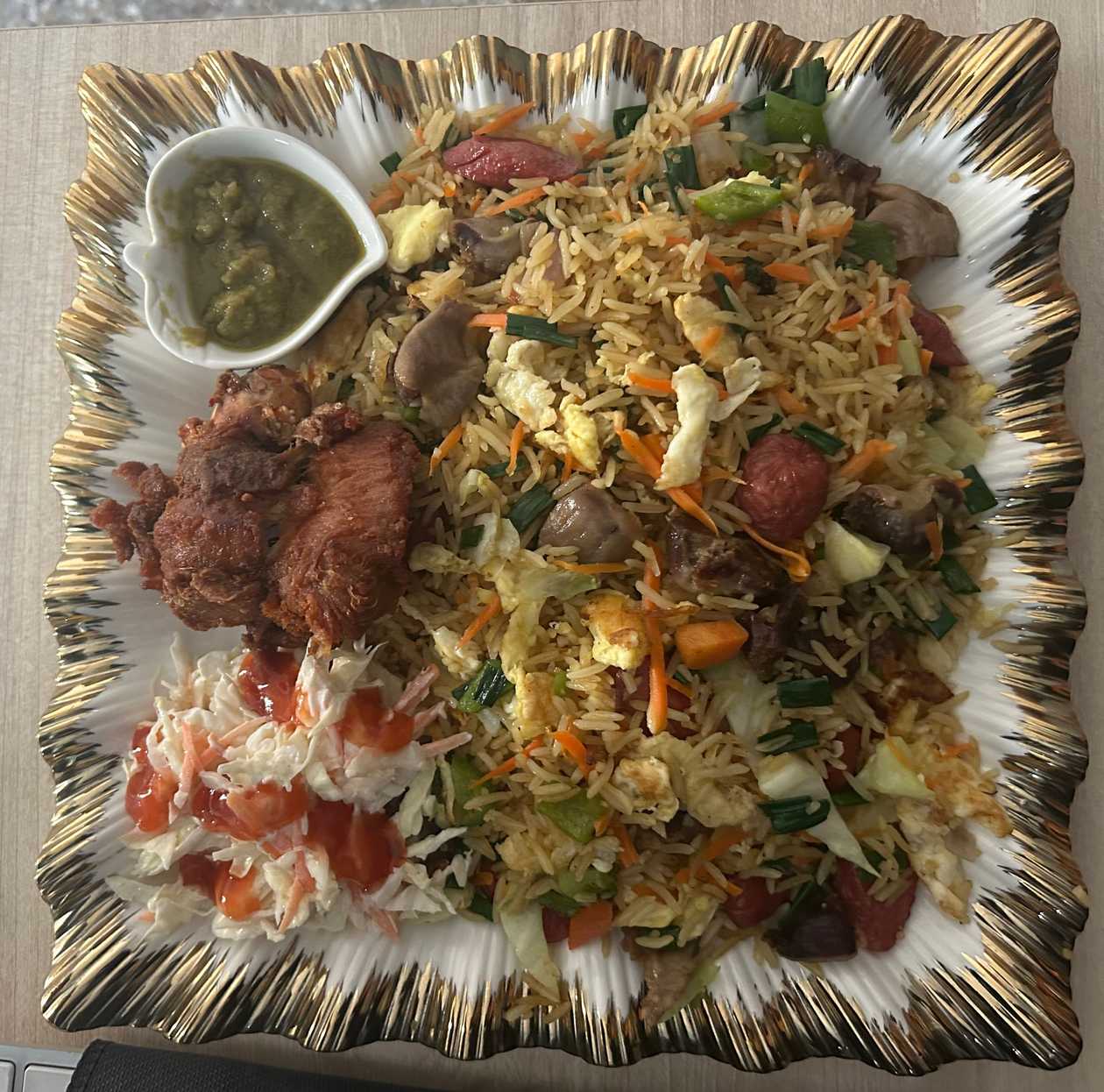 Assorted Fried Rice with Turkey