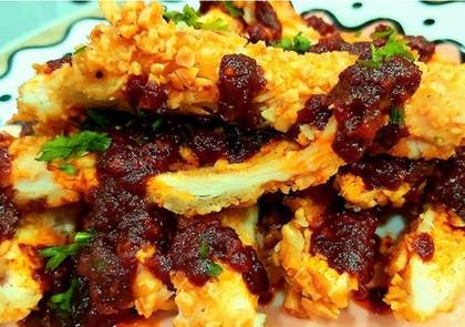 Cottage Cheese in Honkong Style