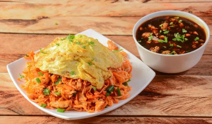 Chicken Triple Schezwan Rice