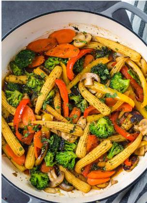 Stir Fried Veg