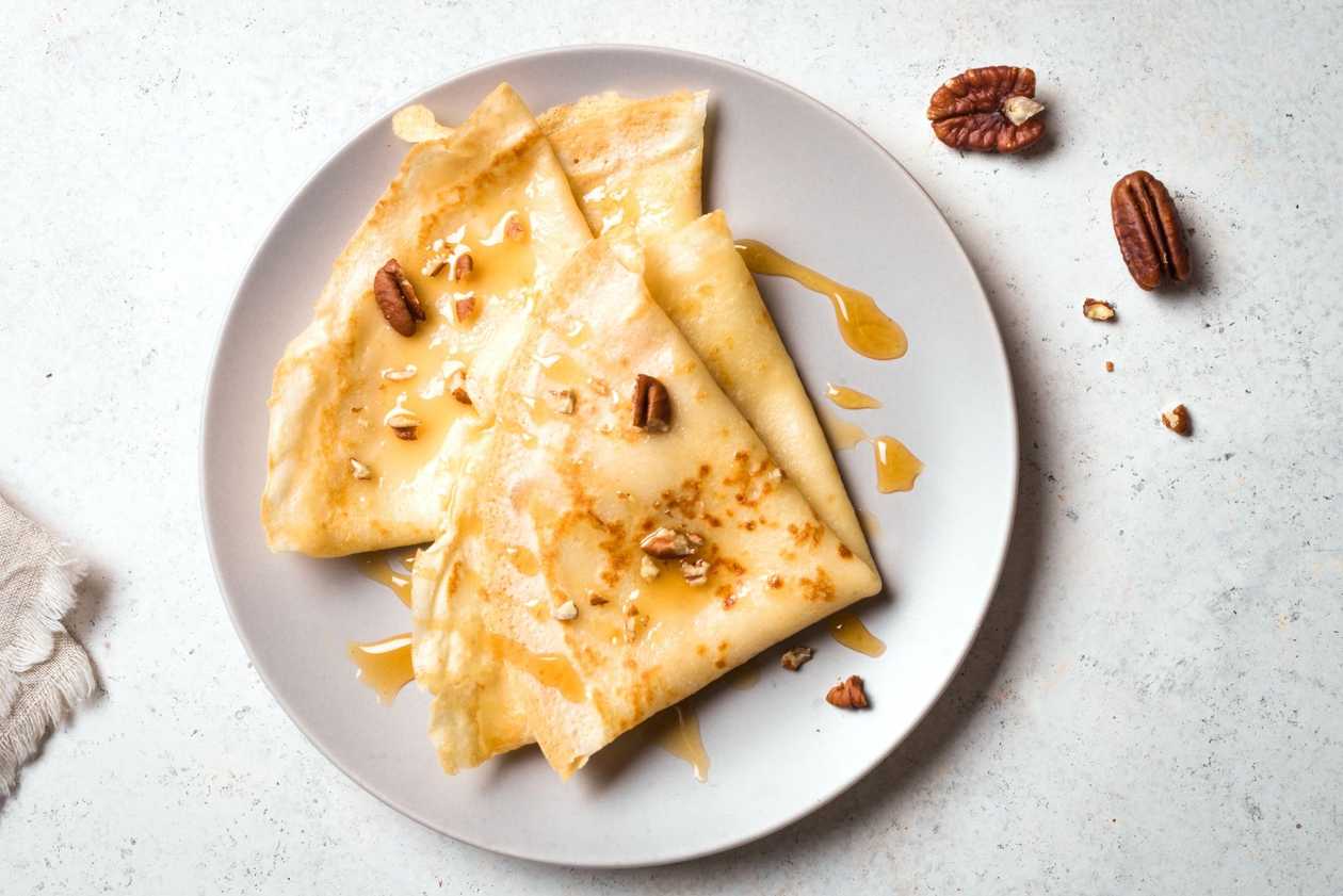 Clătite Miere, Nucă