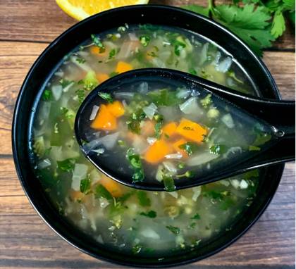 Lemon & Corriander Soup