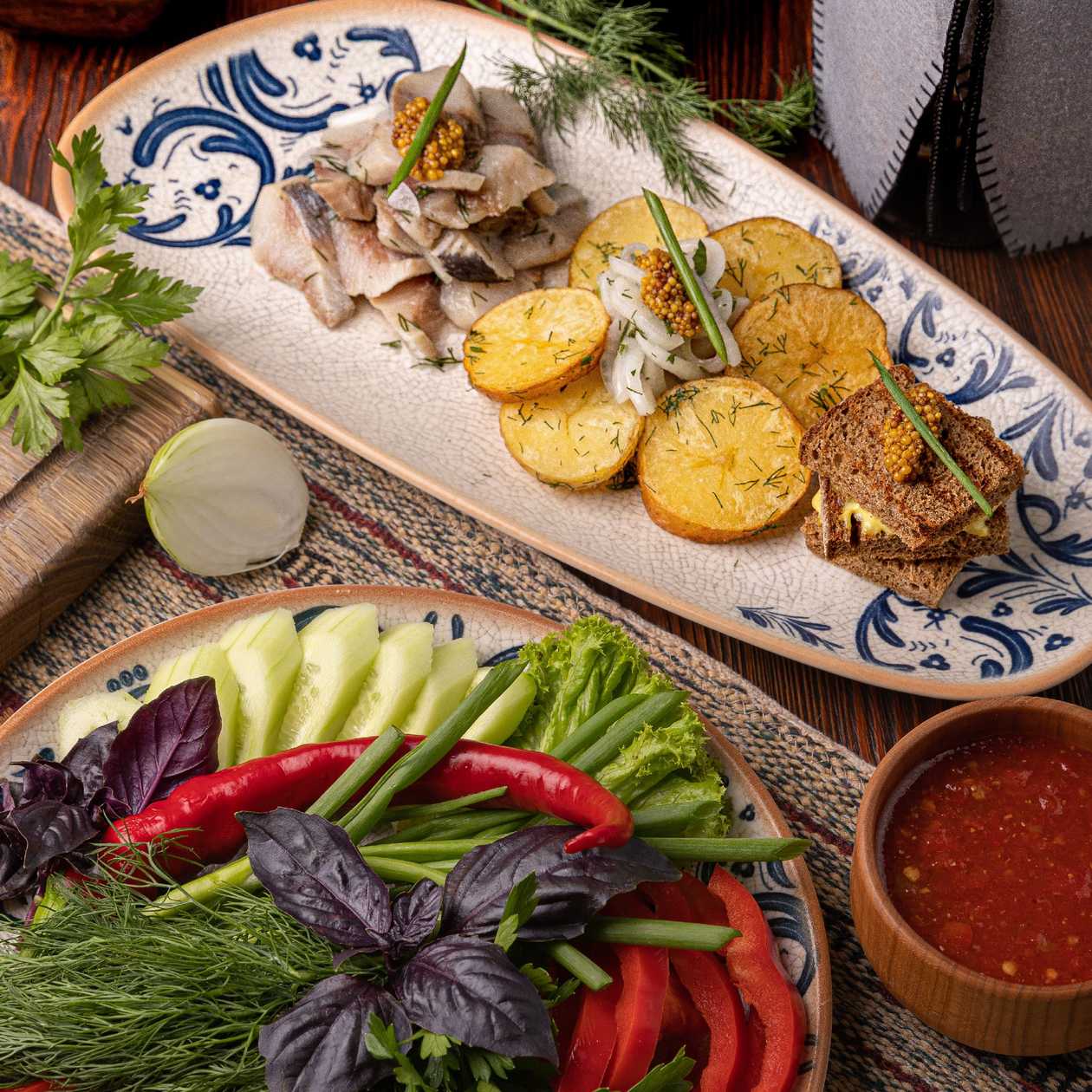 Herring with Potatoes