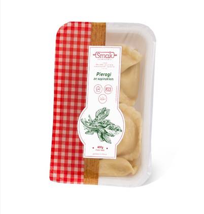 Pierogi ze Szpinakiem
