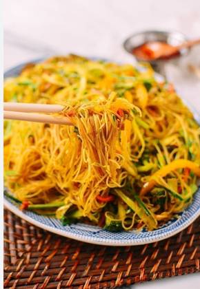 Veg Singapore Noodles