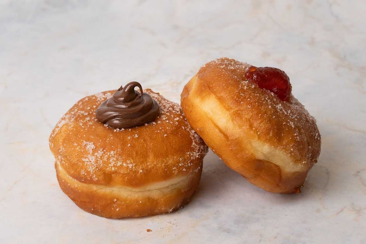 Biscoff Filled Donut