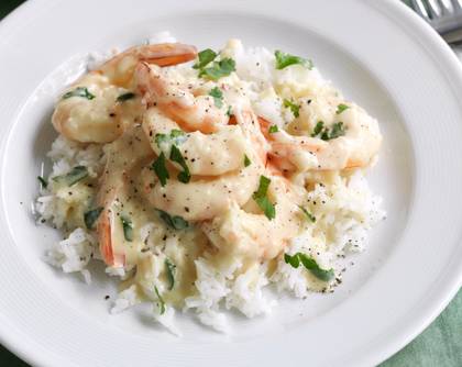 Prawn White Garlic