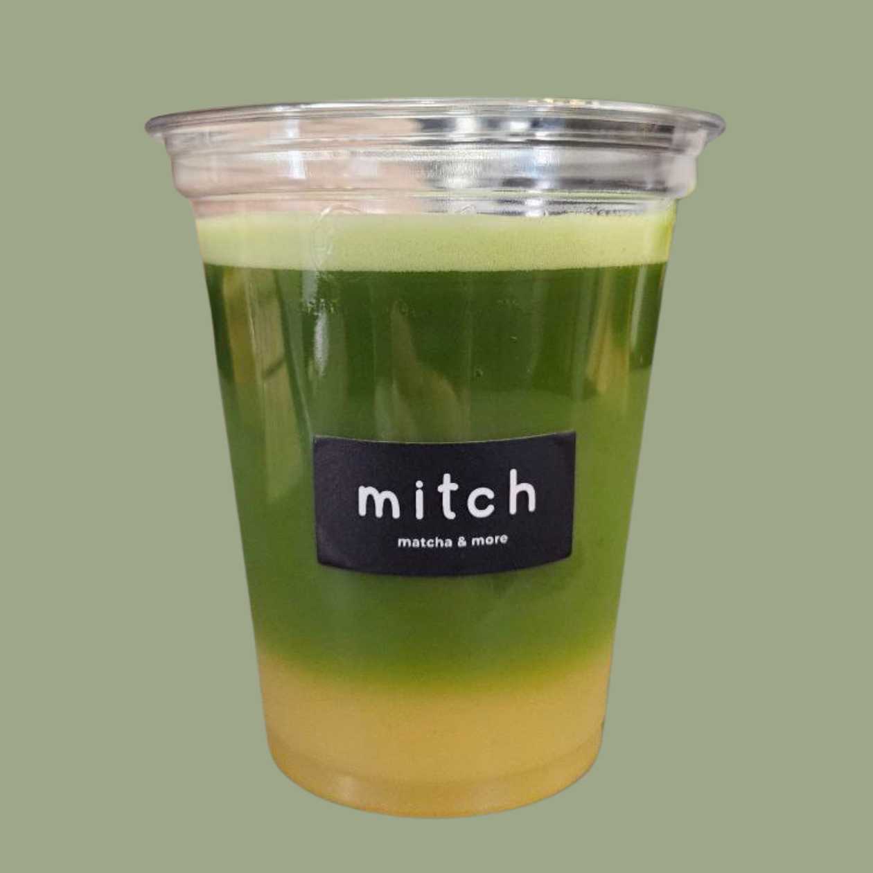 Matcha pineapple juice
