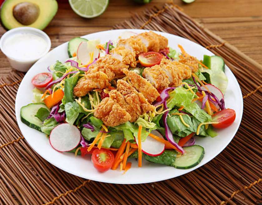 Crunchy Salad Nonveg