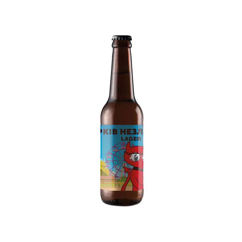 Red Cat Kharkiv Unbreakable Beer 0.33 glass bottle