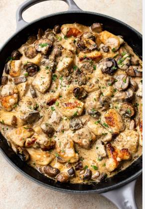 Chicken Stroganoff