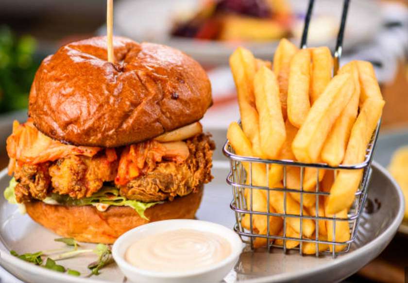 Chicken Sandwich, Chips and 300ml Soda