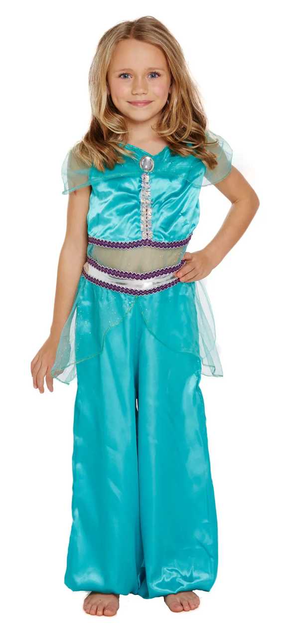 Arabian Princess Fairytale Girls Desert Royalty Costume