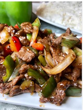 Chicken Pepper Steak