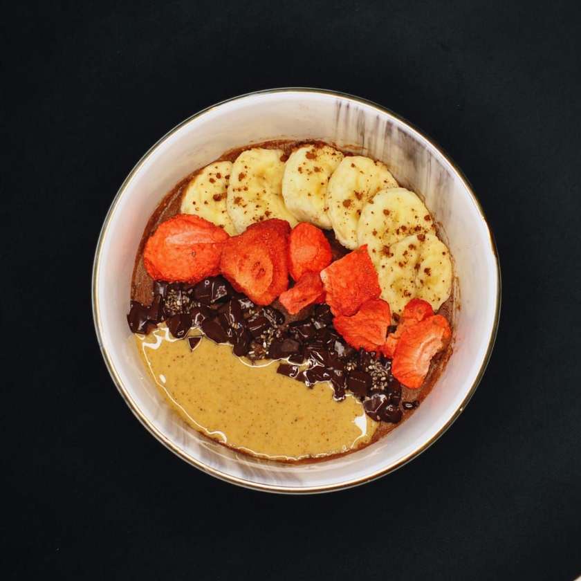 Rice Porridge Chocolate & Chocolate Nibs