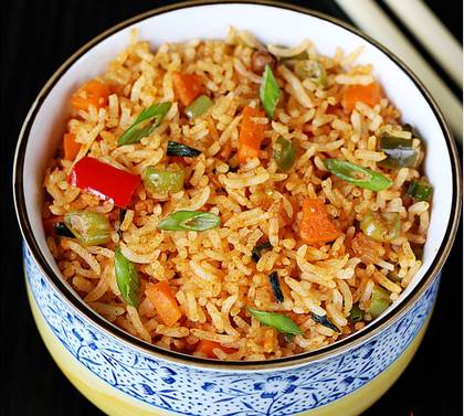 Veg Sichuan Fried Rice