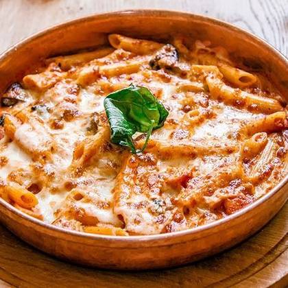 Penne al Forno with Ham
