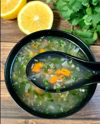 Veg Lemon Coriander Soup