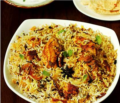 Chicken Hyderabadi Biryani