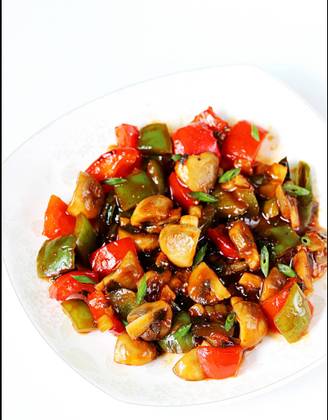 Ginger Chilli Mushroom