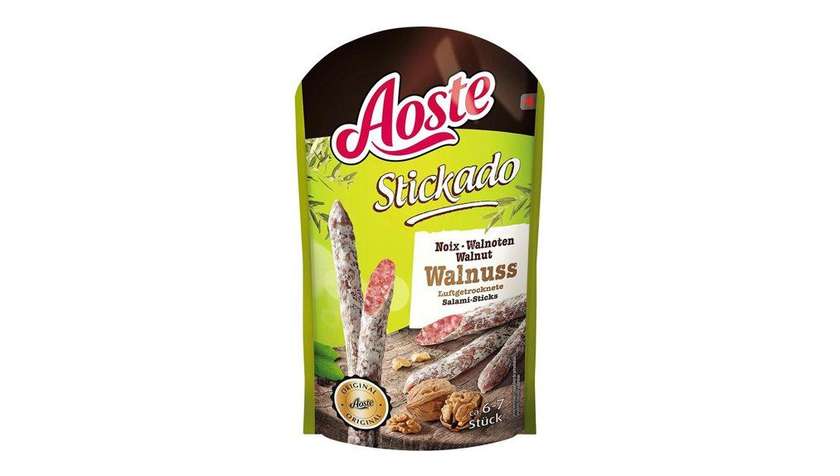 🇫🇷 Aoste snack sausage with walnuts 70g