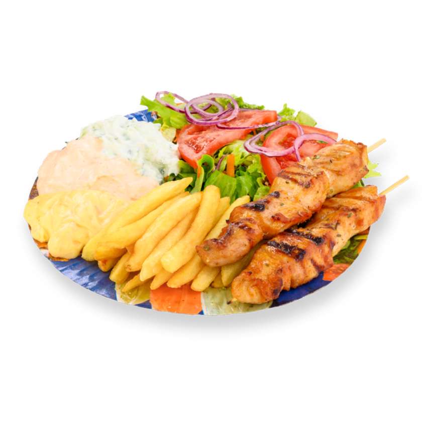 Merida Chicken Kalamaki