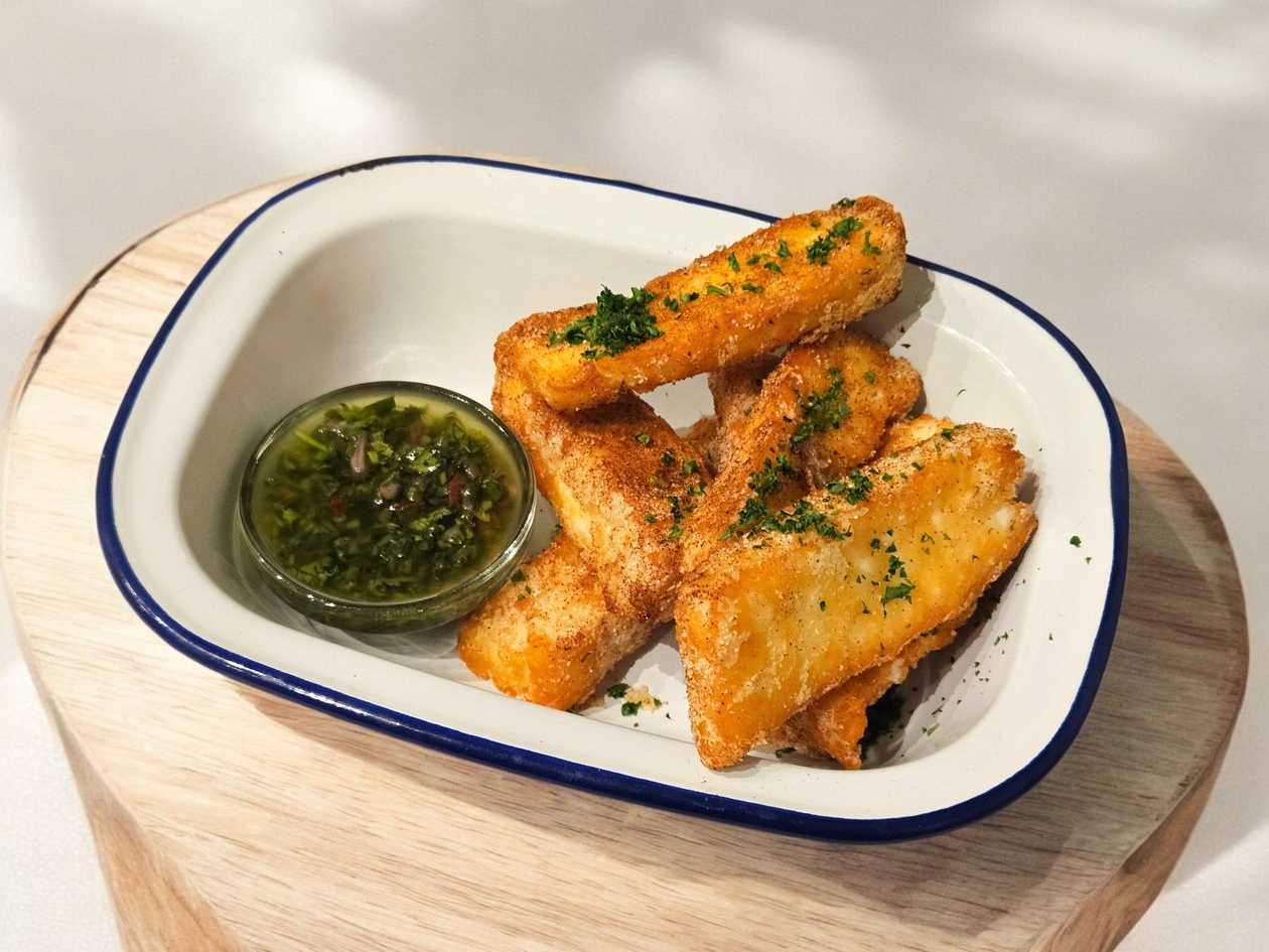 Baked Halloumi Cheese
