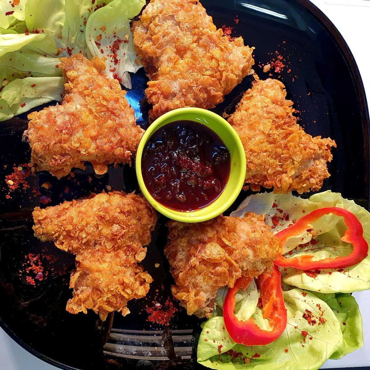 Crispy and Spicy Wings